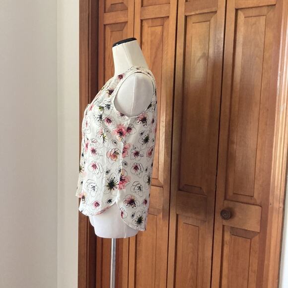 Ann Taylor Floral Pullover, Size XSP - Picture 5 of 10